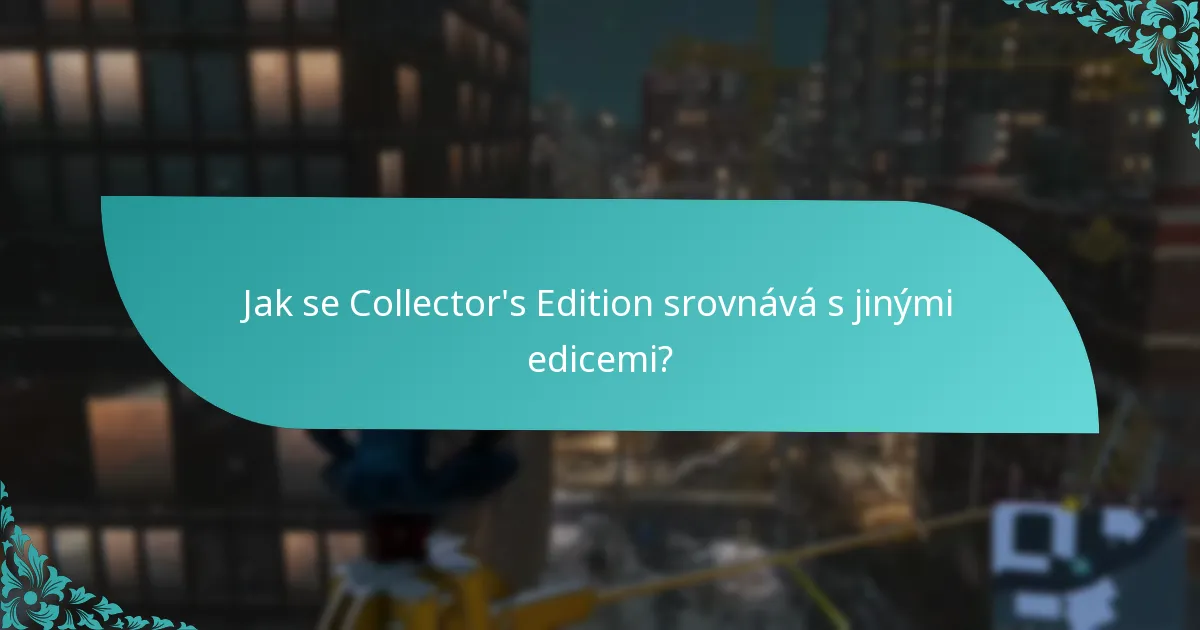 Kde mohu zakoupit Collector’s Edition Spider-Man: Miles Morales?