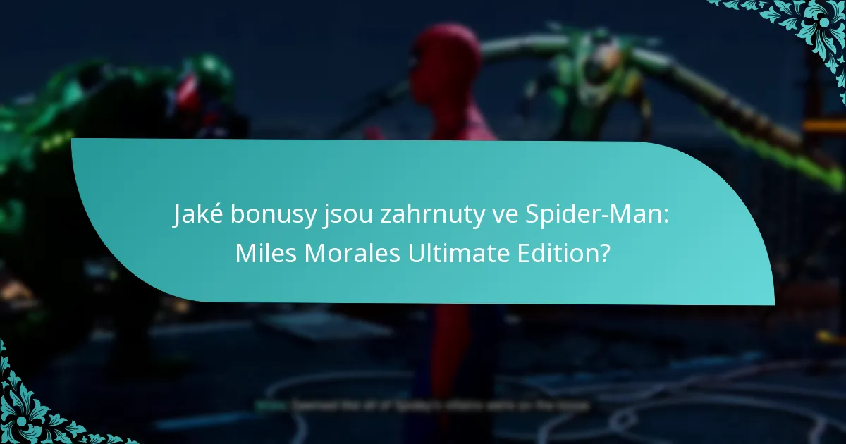 Kde mohu zakoupit Spider-Man: Miles Morales Ultimate Edition?